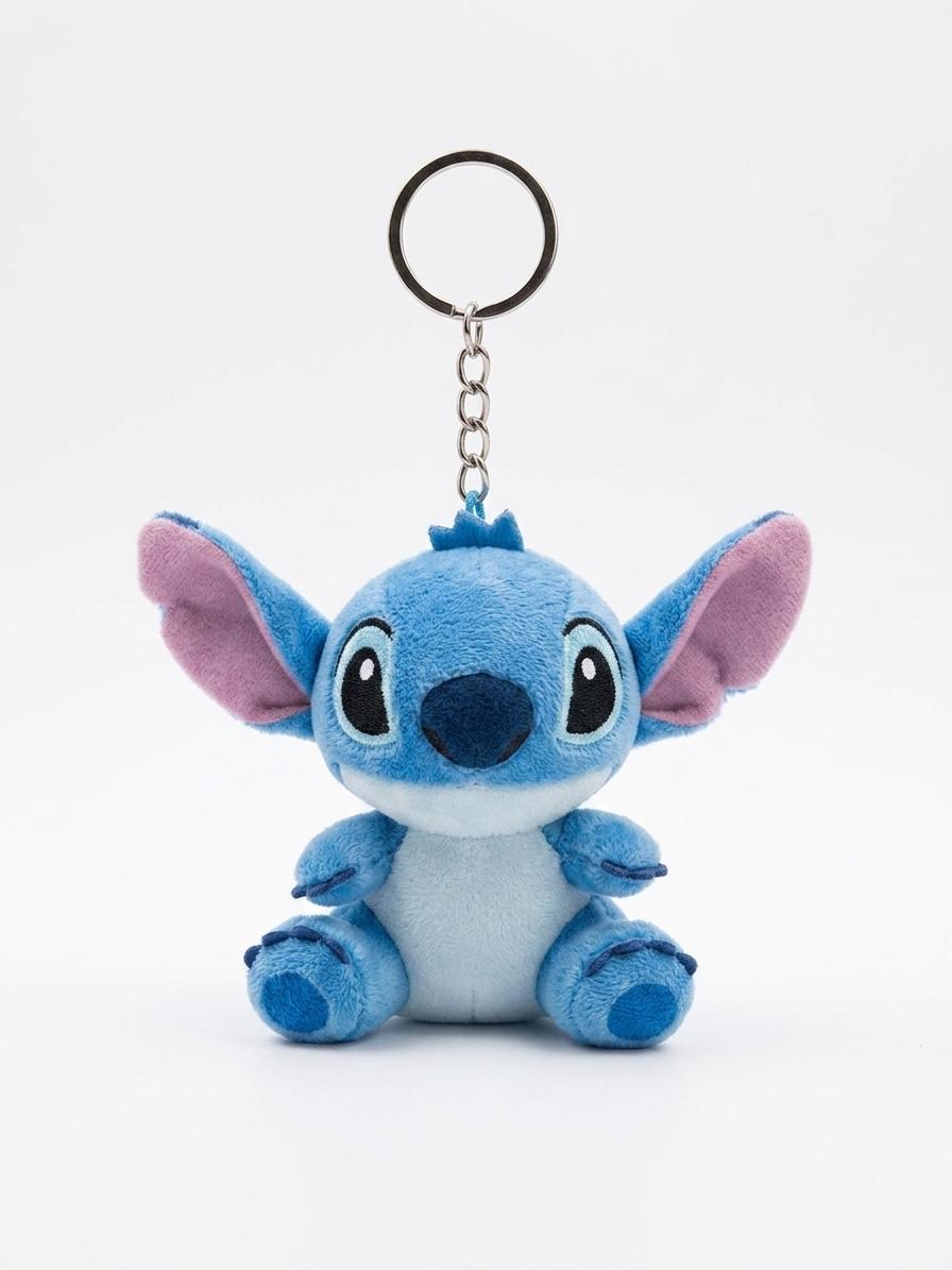 Porte-Clés Peluche Stitch Bleu