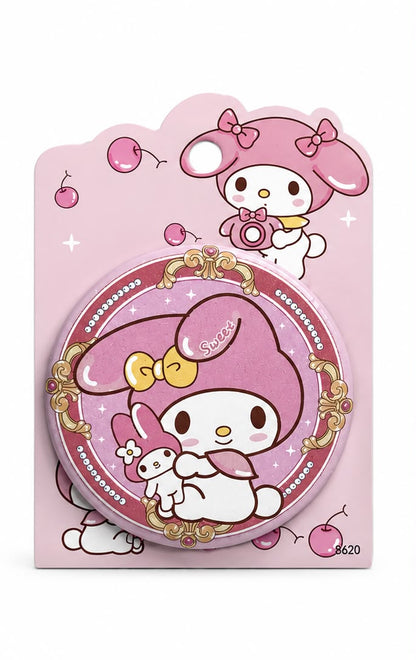 Miroir de Poche My Melody Rose Thème Cerises