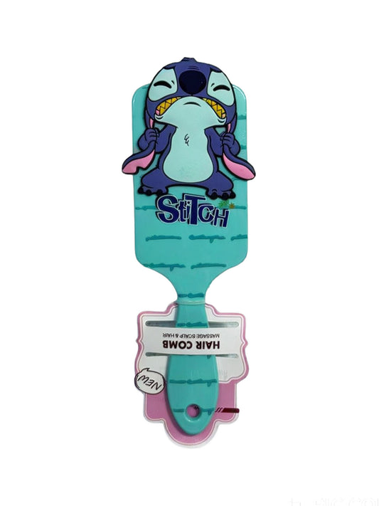 Brosse à Cheveux Stitch Turquoise Grimace
