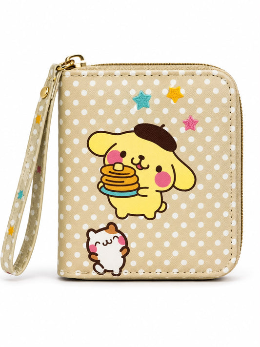 Pochette Pompompurin Kawaii – Pochette à Accessoires avec Dragonne